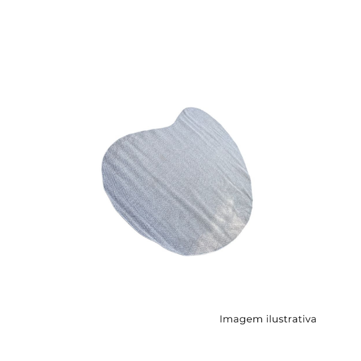 Tapete Enjoy Orgânico Prata 2,00 X 3,00 ENO.02.R.0200.0300 SR1693