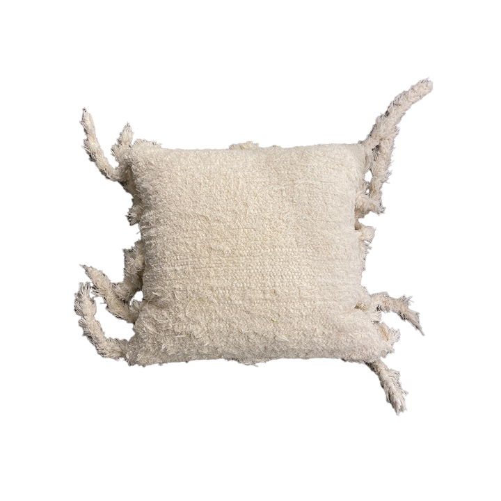 Almofada Tear Fuxico Tecido Reciclado 
 SR10556