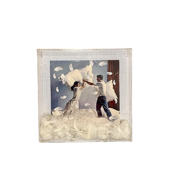 Quadro Acrílico - Guerra De Travesseiros 2179 SR12299