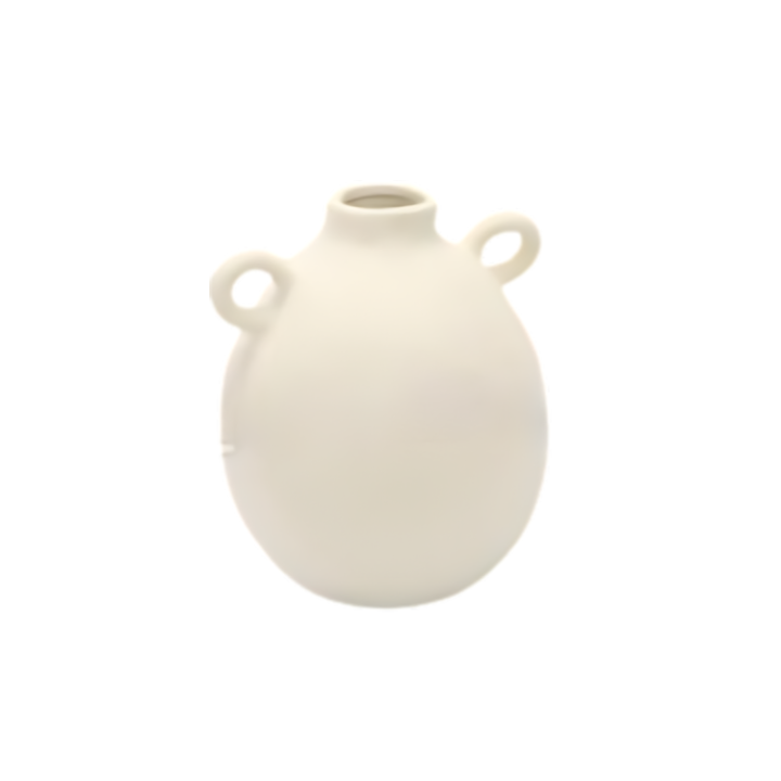 Vaso De Cerâmica Creme 69037 SR12325