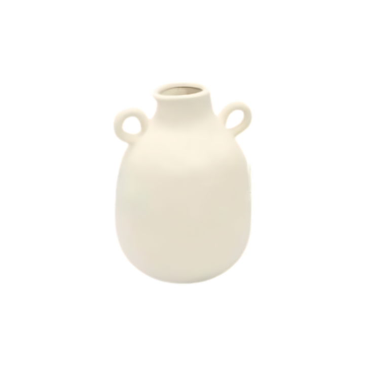 Vaso De Cerâmica Creme 69039 SR12326