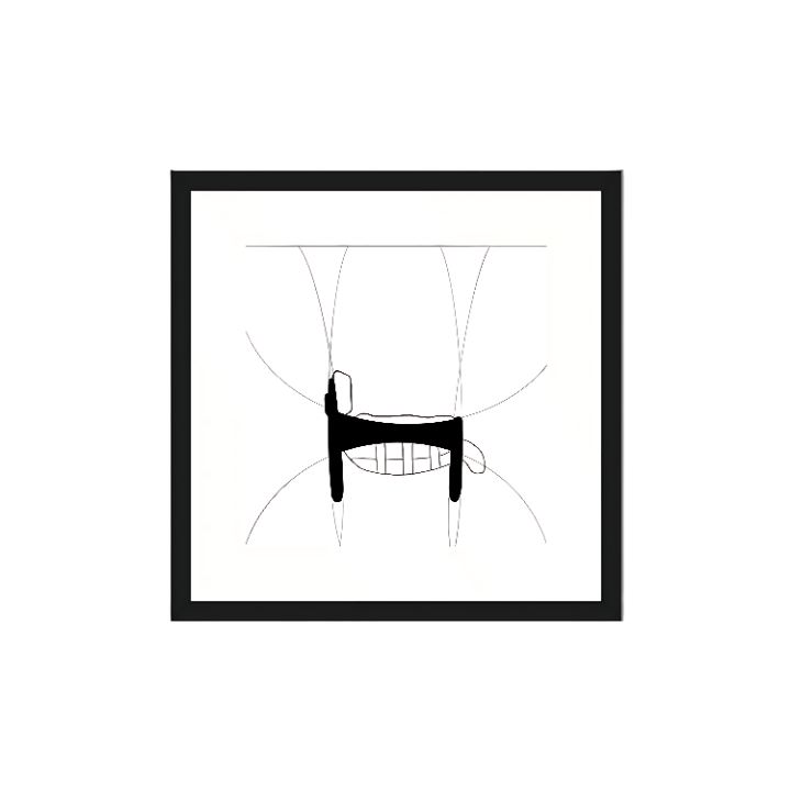 Quadro Mobiliário Brasileiro MD1380 SW - RM101F-3333-1380SW SR12465