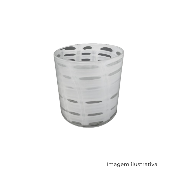 Vaso St Amour Branco Cilíndrico 11522-1AN-LG1820W-HTW SR12708