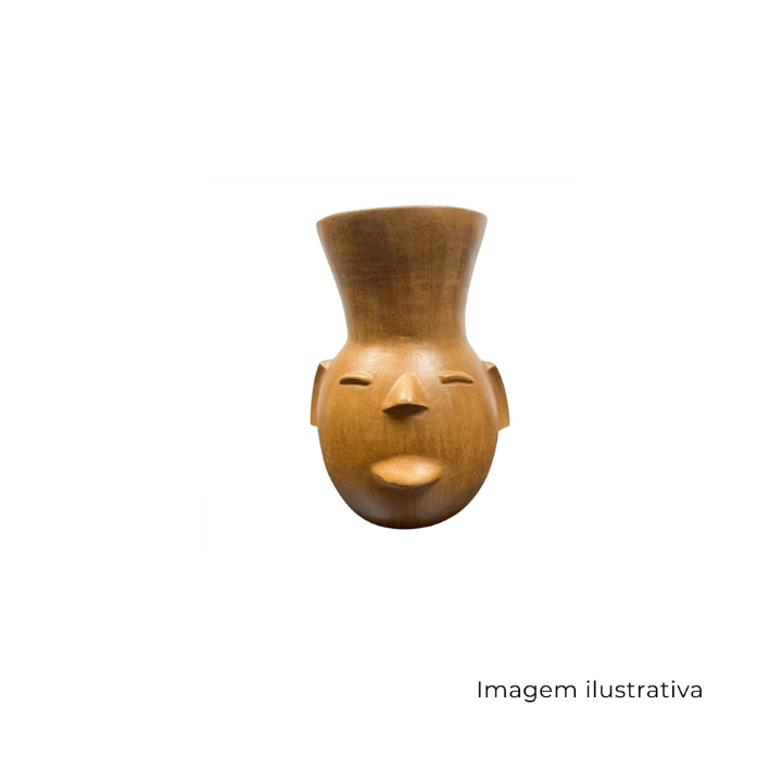 Vaso Cabeça G+ Natural CB016CE0 SR12794