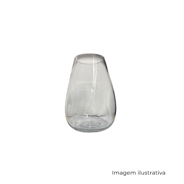 Vaso Em Vidro Incolor 76203 SR12802