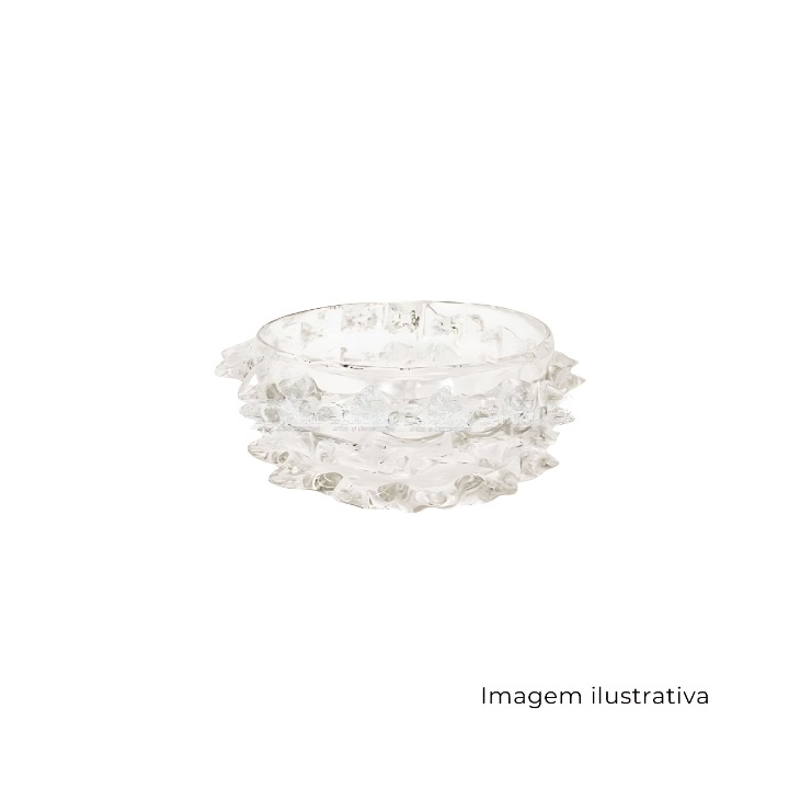 Vaso Em Vidro Incolor 64246 SR12820