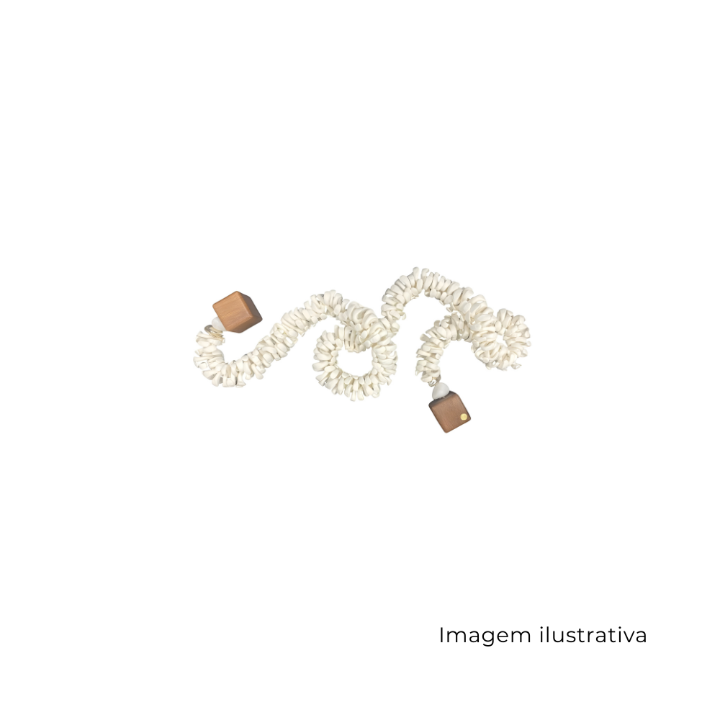 Colar Atlas G Branco SR12823