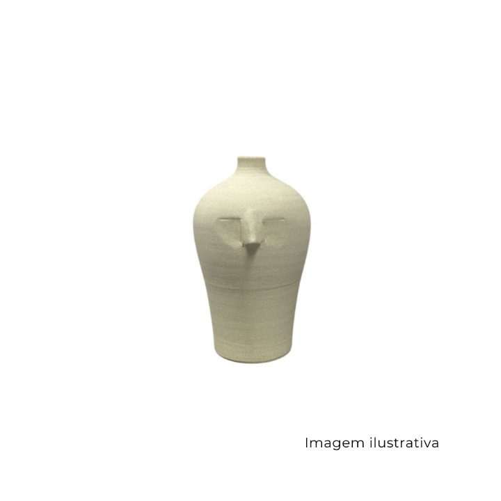 Vaso Face Mini P Branco SR12880