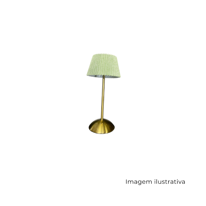 Abajur De Mesa Dourado Metal 14X30 149393 SR13027