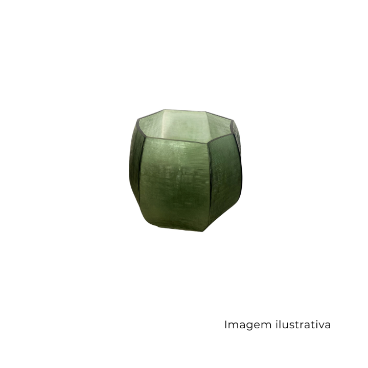 Vaso De Vidro Verde V1680 SR13238