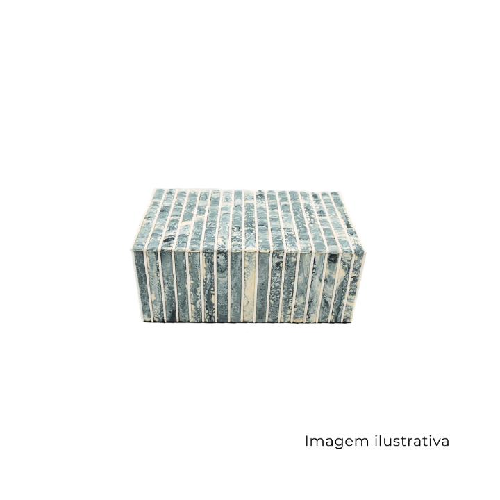 Caixa De Madeira E Resina CIC0306P SR13259