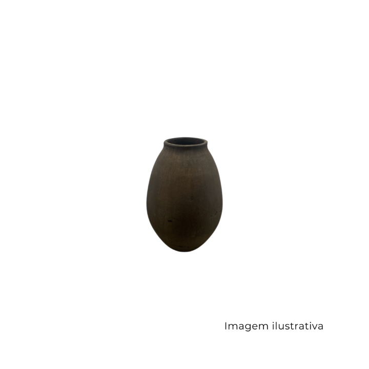 Vaso De Cimento Cinza Escuro 69672 SR13445