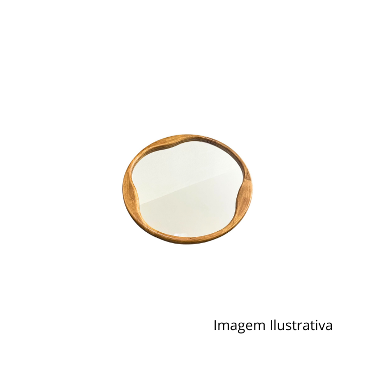Espelho De Parede Moldura Madeira 160699 ACV13560