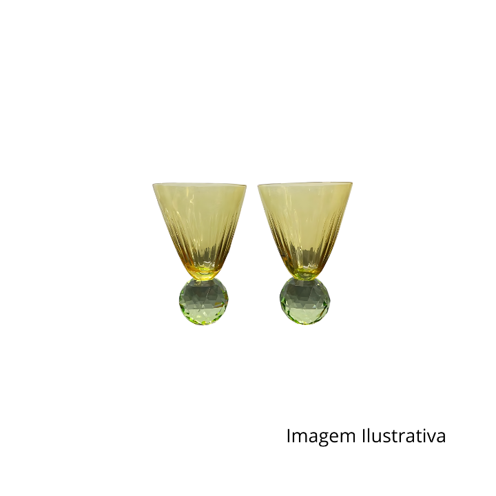 Taca De Vidro Ambar 75843 ACV13584