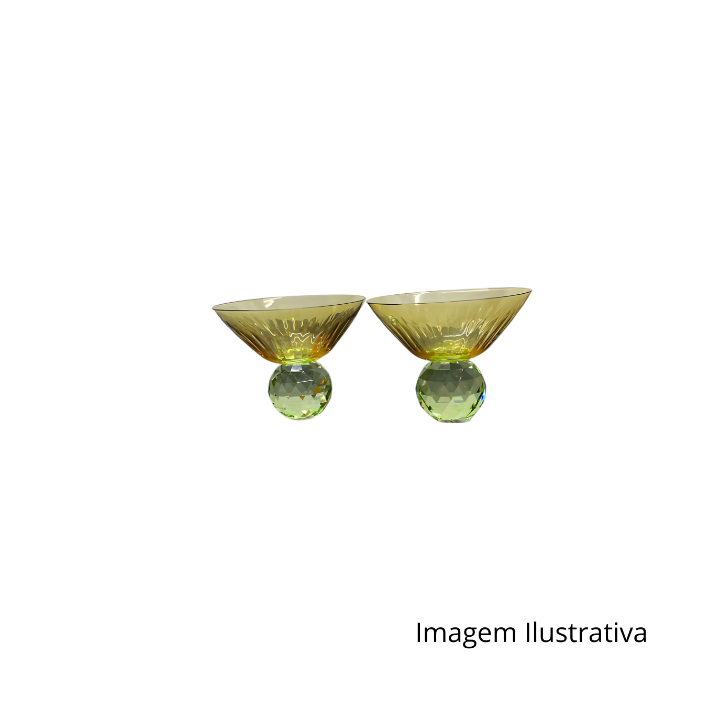 Taca De Vidro Ambar 75844 ACV13585