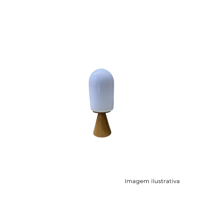 Abajur Tulipa Natural 3447NA SR13186