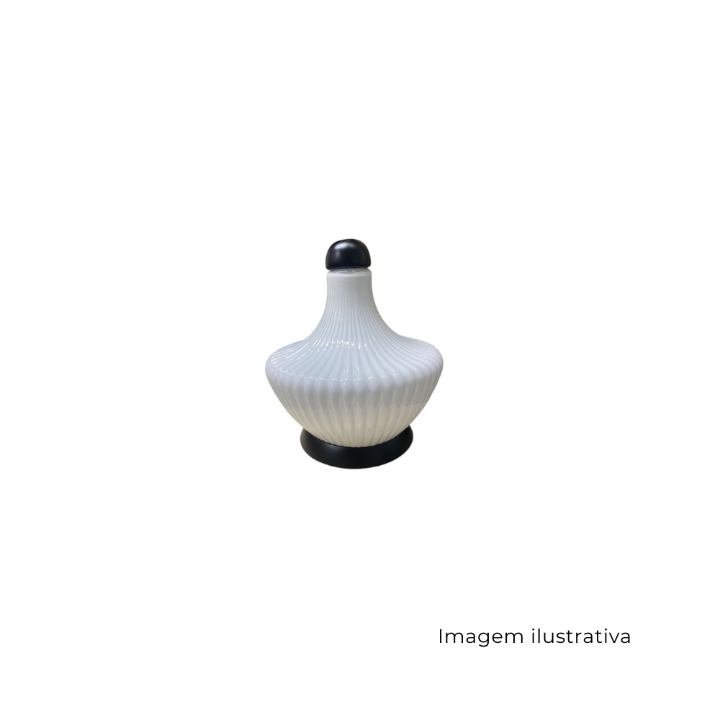 Abajur Lácrima Grande Preto 3466PT SR13190