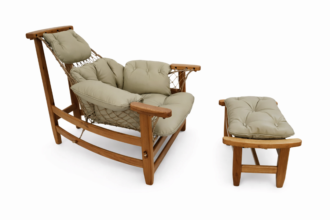 Poltrona Jangada Com Banqueta SR1648