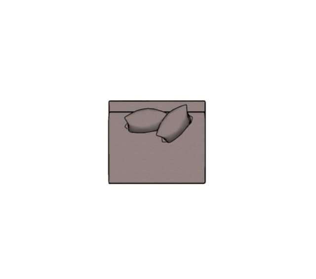 Modulo Fillet Meio Com Almofadao - 1,05 X 0,90
