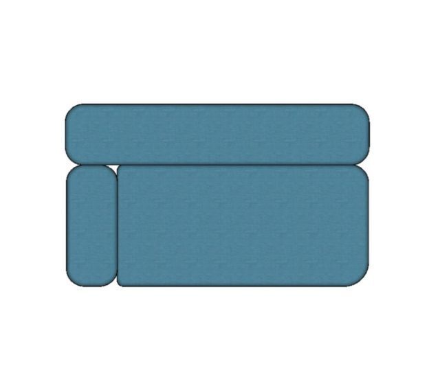 Modulo Sofá Joy Braço Esquerdo - BE150 1,50 X 0,90 X 0,69H