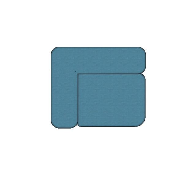 Modulo Sofá Joy Canto Esquerdo - CE105 1,05 X 0,90 X 0,69H