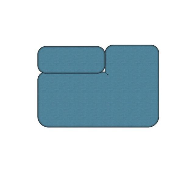 Modulo Sofá Joy Encosto Parcial Direito - EPD135 1,35 X 0,90 X 0,69H