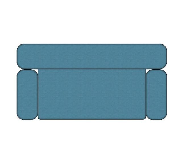 Modulo Sofá Joy Completo - SJ180 1,80 X 0,90 X 0,69H