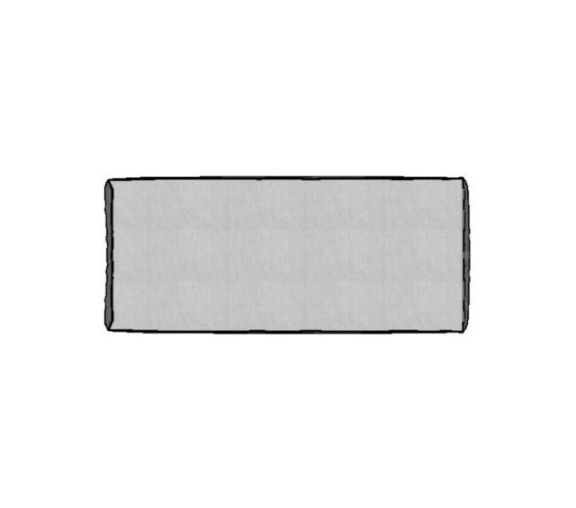 Modulo Sofá Pillow Puff Estreito - PE140 1,40 X 0,60 X 0,42H