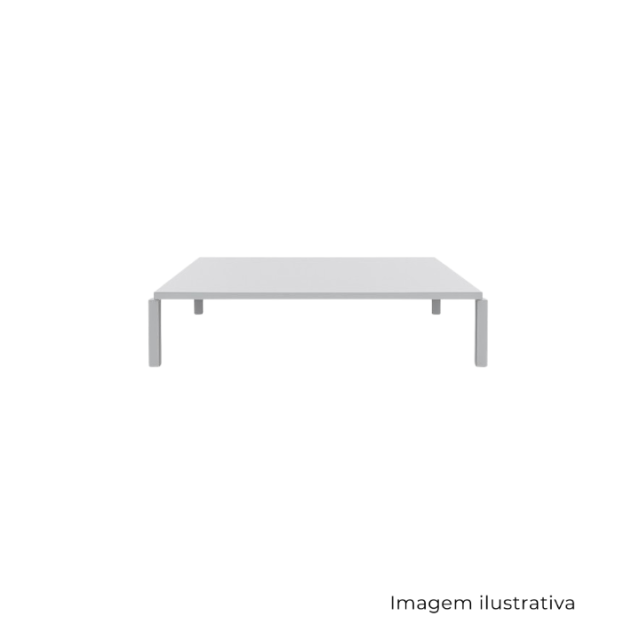 Mesa Centro Quadrada Escora Pedra