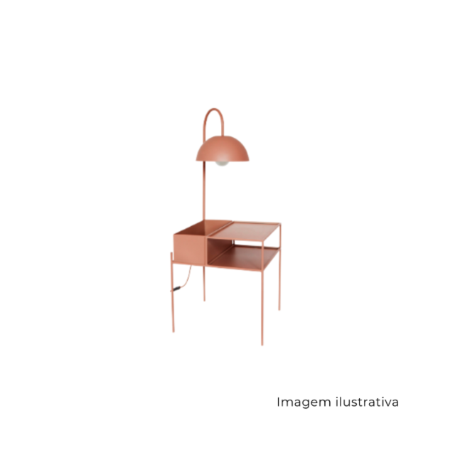 Mesa De Cabeceira Box Com Luminaria SR1195