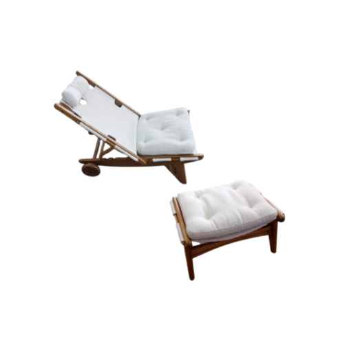 Poltrona Luiza com Banqueta SR1387