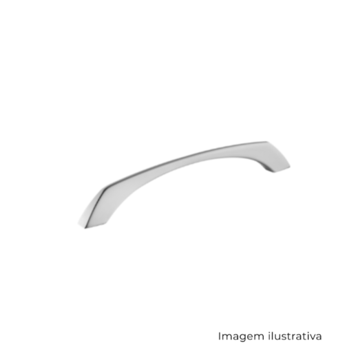 Kit Puxador Metálico Stivo ACS1019 128mm SR1607