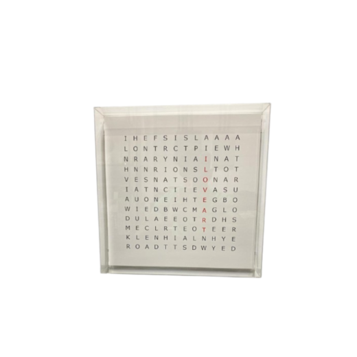 Quadro Palavra Cruzada AC21010(6) SR12093
