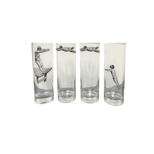 Conjunto De 4 Copos Long Drink Mergulho 900 SR12275