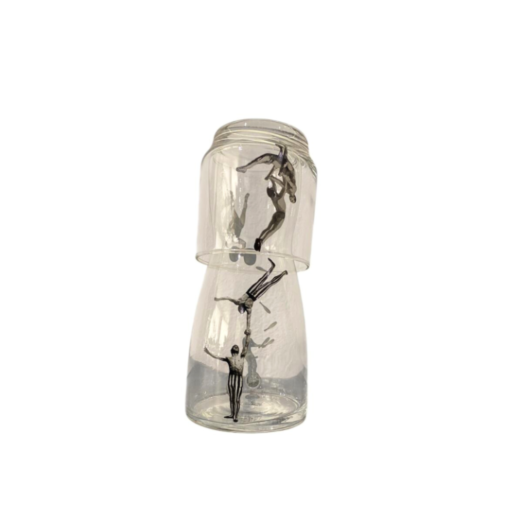 Moringa De Vidro Com Copo - Circo 123 SR12284