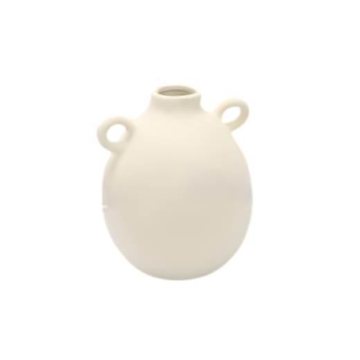 Vaso De Cerâmica Creme 69037 SR12325