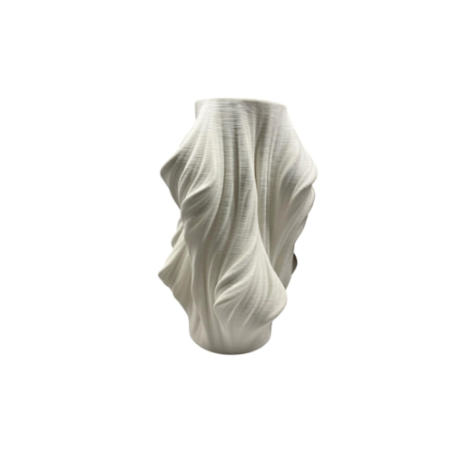 Vaso Em Cerâmica Branco 71703 SR 12337