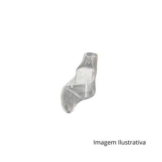Vaso Nuvem Escorrido Amassado Transparente NEATR ACV12560