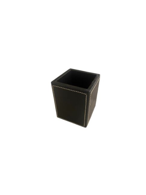 Porta Canetas Com Revestimento Em Couro Laca 3721 SR12580