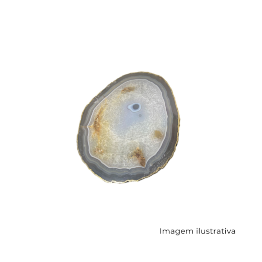 Pedra Chapa Grossa Ágata  Banhada SR12733