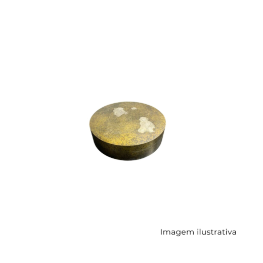 Caixa Hogdan Metal Redonda SR12920