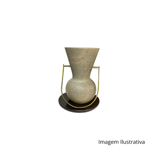 Vaso Itá Mini 02 Colar E Prato SR12930