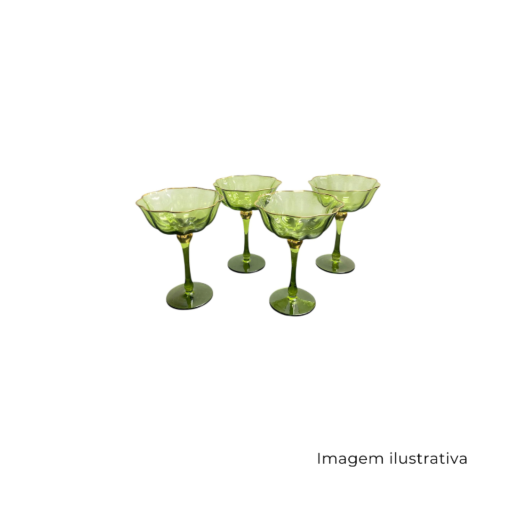 Taça Tulipa Verde SR12952