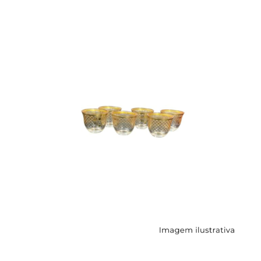 Copos JG6 Istambul Vidro SR12960