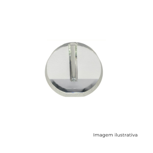 Vaso Solitário Cristal Redondo 13X13 159048 SR13037