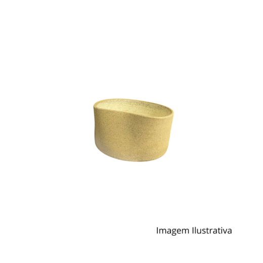 Centro Mesa P Amassado Tabaco/Branco Fosco TA330TA7 10X18 SR13125