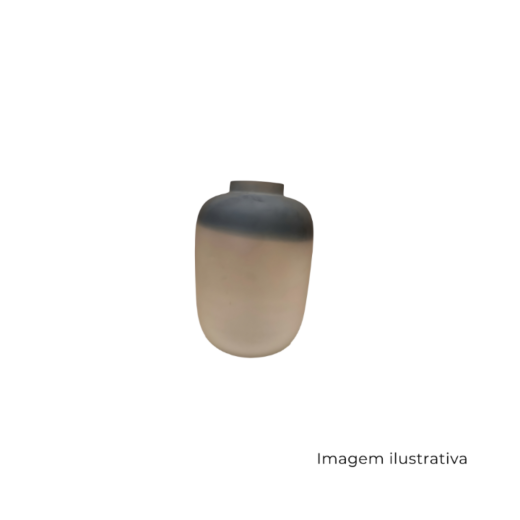 Vaso Decorativo Vidro Azul 29cm SR13253