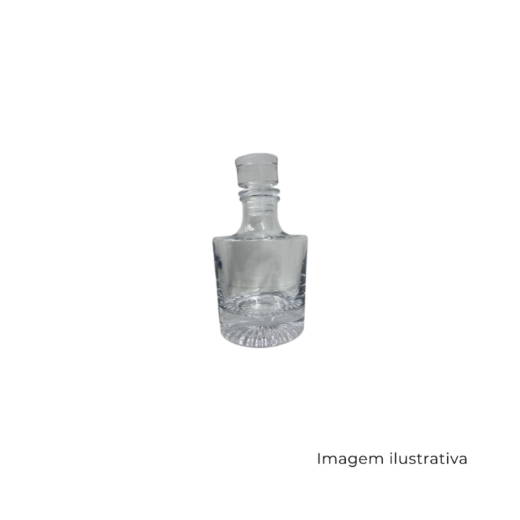 Garrafa Uísque Vidro Transparente 21115 SR13294