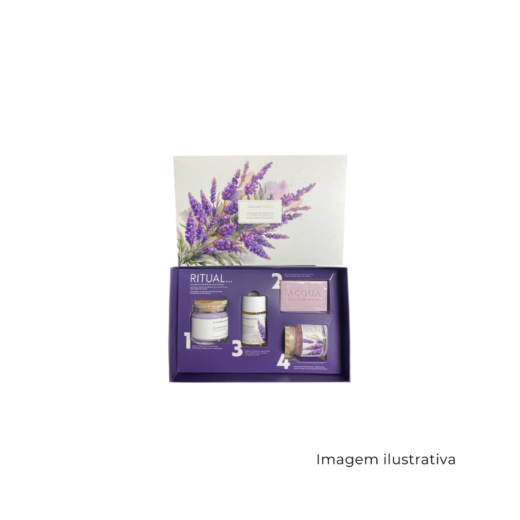 Kit Ritual Banho Relaxante Acqua Aroma Lavanda E Sandalo 1841633601321 SR13354