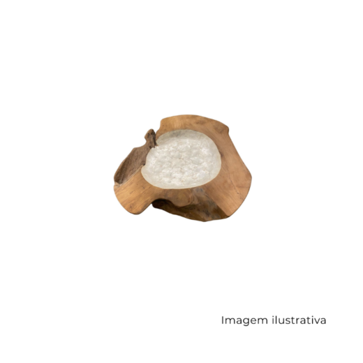 Centro De Mesa Em Madeira 71419 SR13452